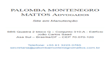 Tablet Screenshot of pmmadvogados.com.br
